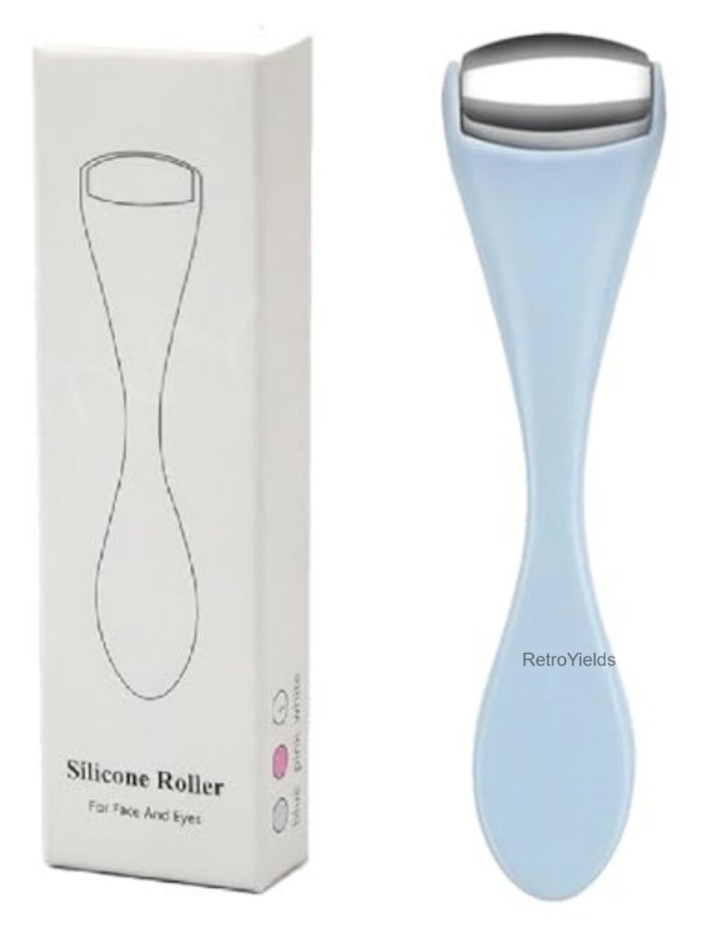 Mini Eye Face Roller Massager 304 Stainless Steel Ice Roller for Skincare Pain
